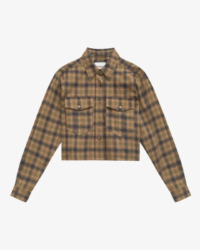 Telina shirt Striped Floral Plaid