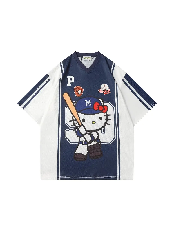 'Catch & Kill' Kawaii Streetwear Oversized Bloke Core Shirts Thin T-Shirt Open Front Quick Dry 'Catch & Kill' Kawaii Streetwear Oversized Bloke Core Shirts Thin T-Shirt Open Front Quick Dry