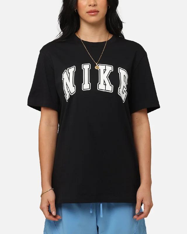Nike Sportswear Club T-Shirt Black Polka Dot Checkered Tartan