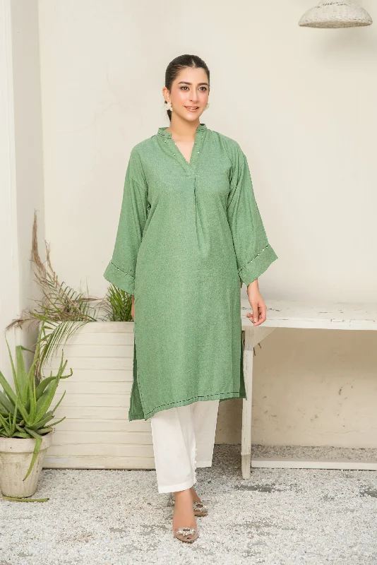 Basic Casual Wear Shirt - LDS 1001 Boxy Fit Fitted Loose