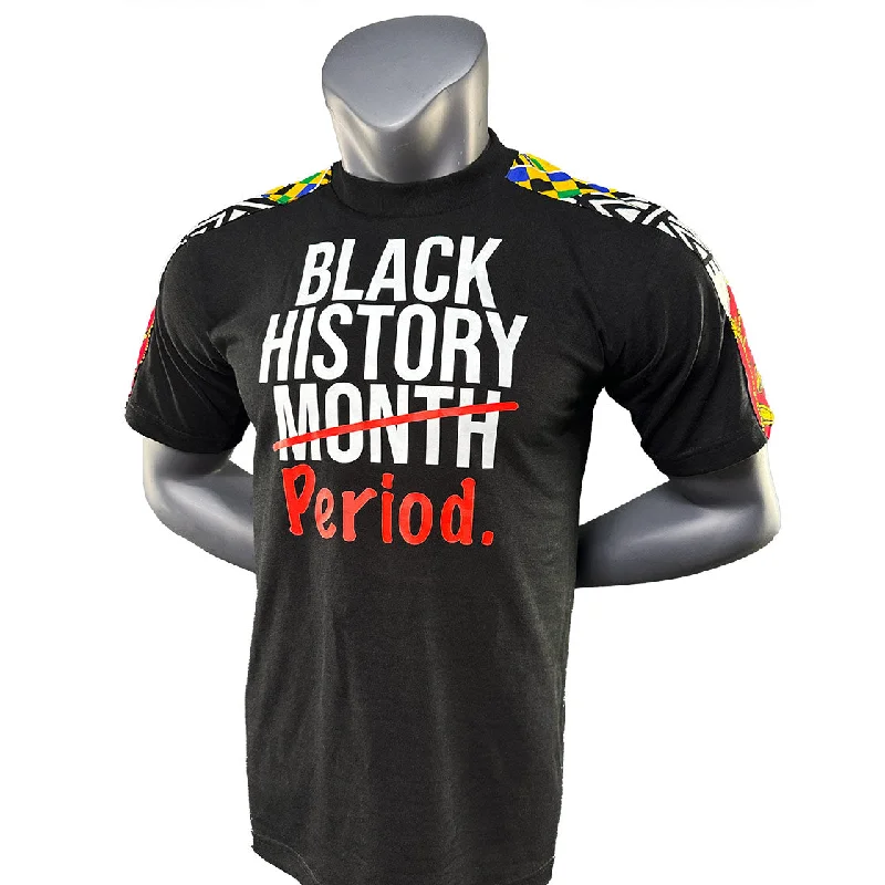 Black History Month Period T-shirt | African | Unisex Shirt | Black Owned Business | Cloth & Cord Fleece Nylon Spandex Black History Month Period T-shirt | African | Unisex Shirt | Black Owned Business | Cloth & Cord Fleece Nylon Spandex