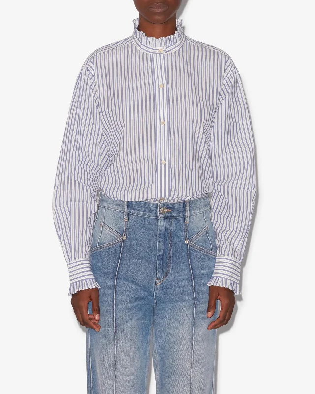 Saoli Shirt Thin T-Shirt Open Front Quick Dry