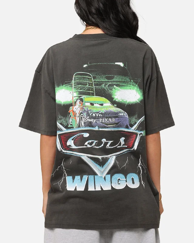 Goat Crew Disney And Pixar Cars Wingo Heavy T-Shirt Black Wash Zippered Buttoned Snapped Goat Crew Disney And Pixar Cars Wingo Heavy T-Shirt Black Wash Zippered Buttoned Snapped