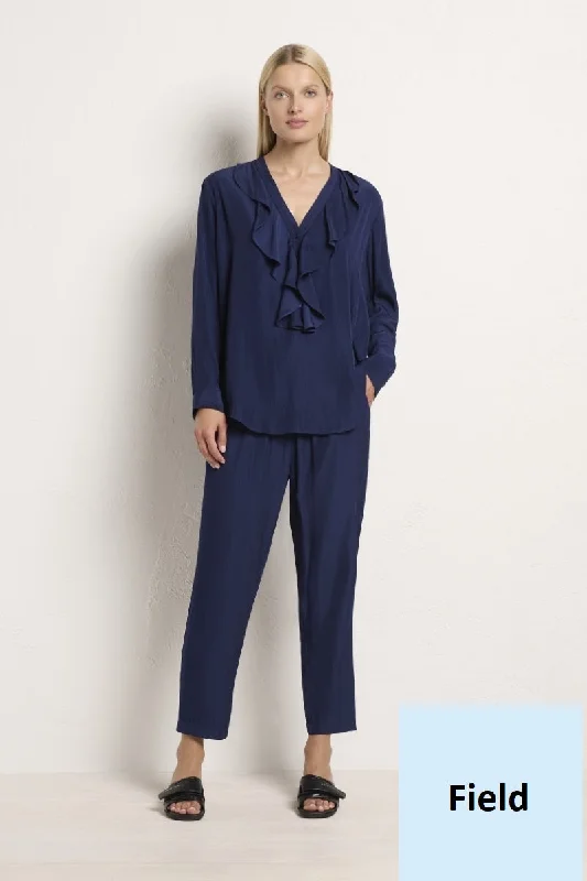 Vine Shirt in Field F67 8279 by Mela Purdie Welt Pockets Slit Pockets Flap Pockets