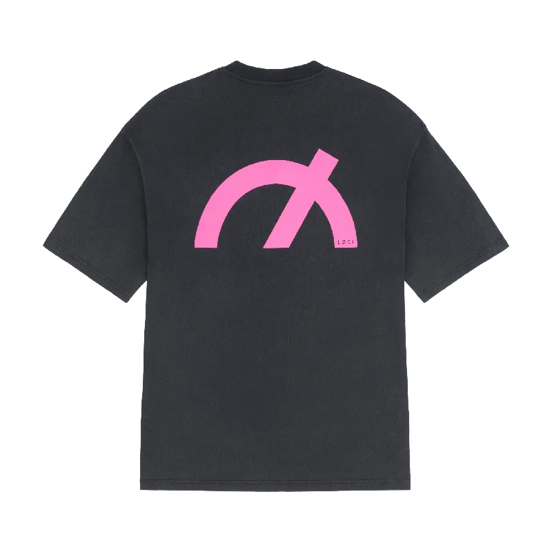 Icon Oversized T-Shirt Satin Blend Silk Blend Wool Blend