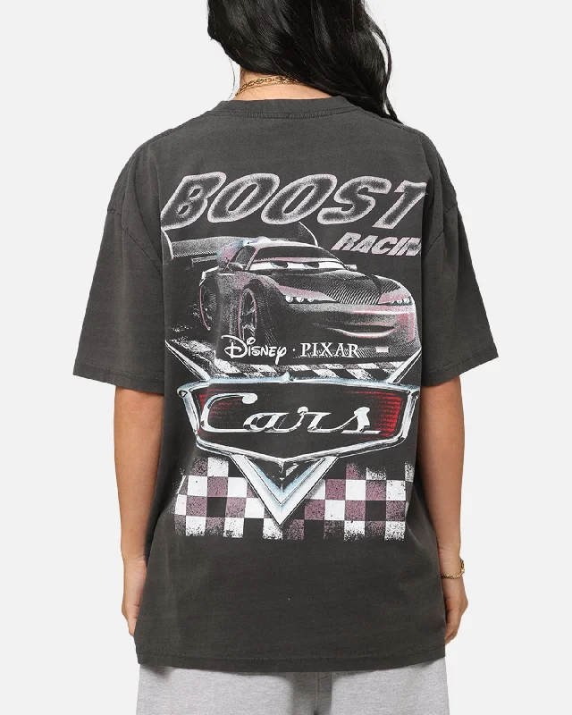 Goat Crew Disney And Pixar Cars Boost Heavy T-Shirt Black Wash Modern Contemporary Chic Goat Crew Disney And Pixar Cars Boost Heavy T-Shirt Black Wash Modern Contemporary Chic