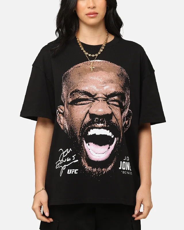 Goat Crew UFC By Goat Crew Jon Jones Big Face T-Shirt Black Cashmere Blend Cotton Blend Poly Blend Goat Crew UFC By Goat Crew Jon Jones Big Face T-Shirt Black Cashmere Blend Cotton Blend Poly Blend