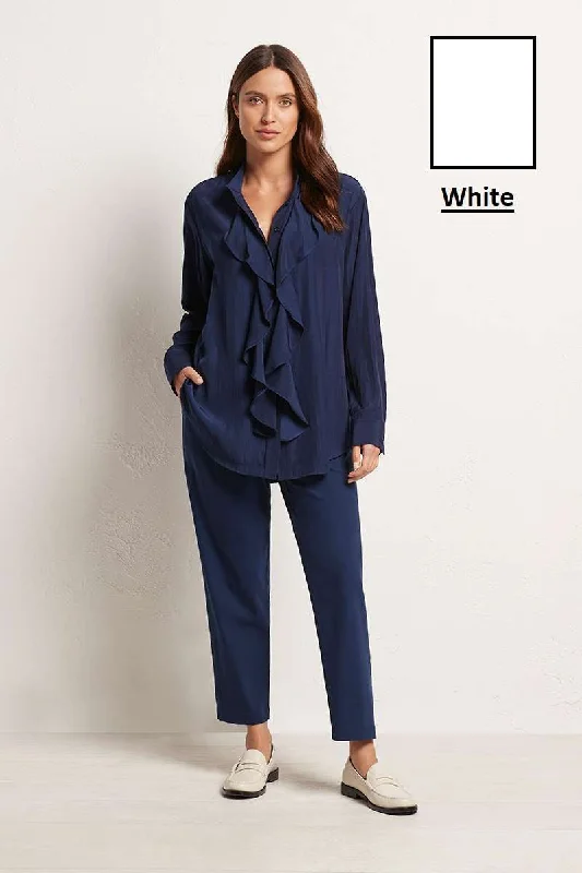 Vineyard Shirt in White F67 8246 by Mela Purdie Faux Fur Fabric Real Fur Fabric Shearling Fabric Vineyard Shirt in White F67 8246 by Mela Purdie Faux Fur Fabric Real Fur Fabric Shearling Fabric