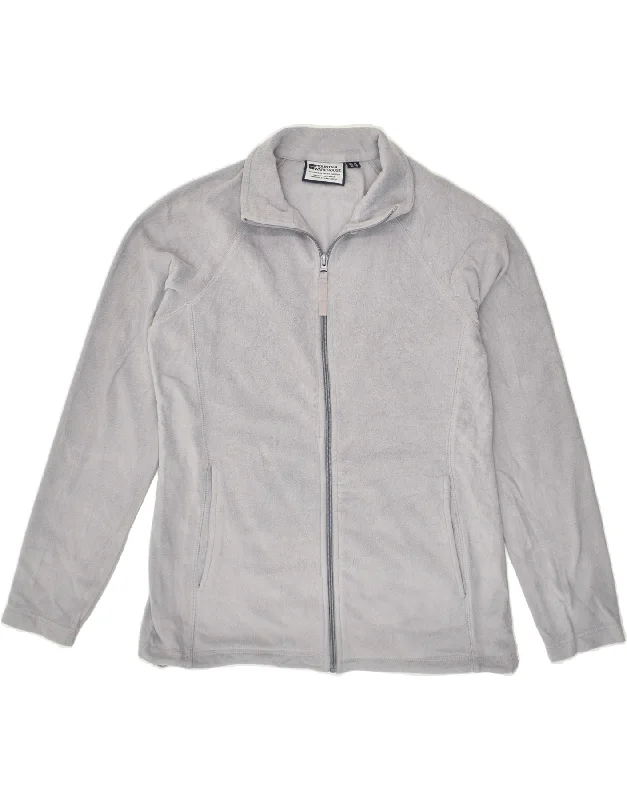MOUNTAIN WAREHOUSE Womens Fleece Jacket UK 14 Large Grey Polyester Appliqued Jacket Beaded Jacket Sequined Jacket MOUNTAIN WAREHOUSE Womens Fleece Jacket UK 14 Large Grey Polyester Appliqued Jacket Beaded Jacket Sequined Jacket