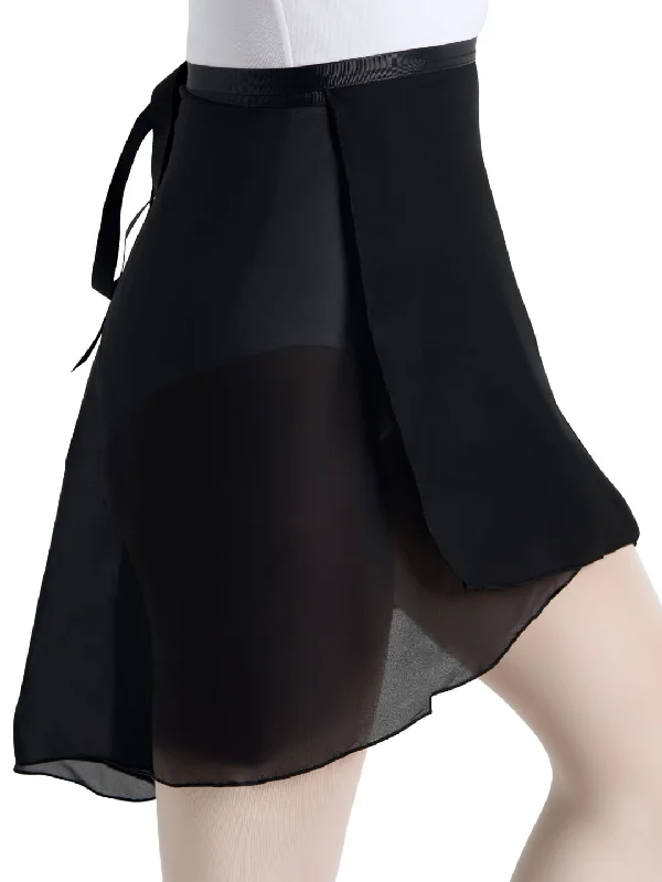 Georgette Long Wrap Skirt cotton skirt soft