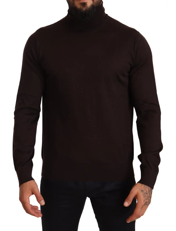 Elegant Cashmere Turtleneck Sweater Anti-Pilling Anti-Shrink Durable