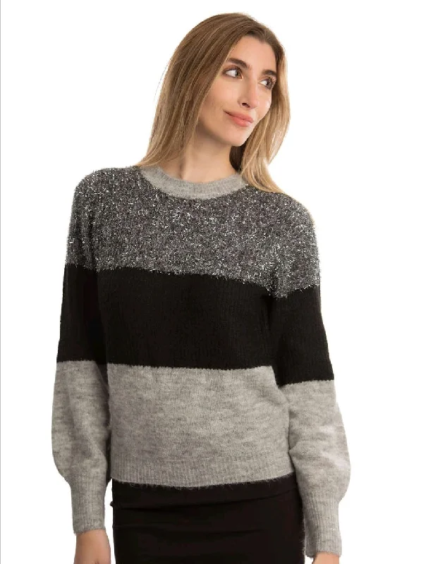 Paper Parachute 337577 Striped Sweater Chenille Blend Fleece Blend Nylon Blend