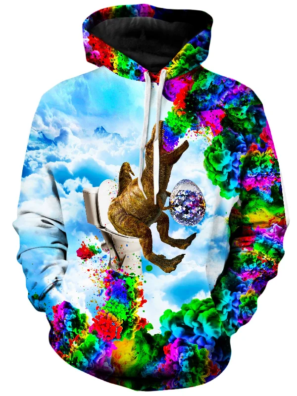 Dino Shat Hoodie Hoodie with Ribbed Cuffs Snug Fit Comfort