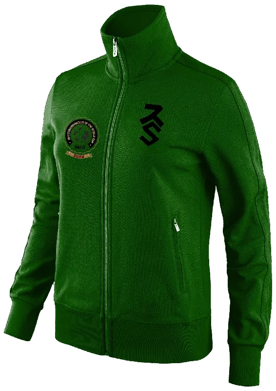 WC Limited Edition Women's Track Jacket [Green] Fleece Jacket Down Jacket Feather Jacket