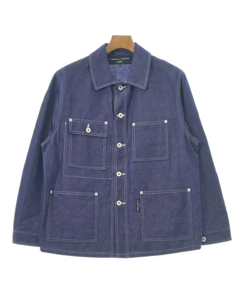 COMME des GARCONS HOMME Work jackets Collared Jacket Crew Neck Jacket Turtle Neck Jacket COMME des GARCONS HOMME Work jackets Collared Jacket Crew Neck Jacket Turtle Neck Jacket