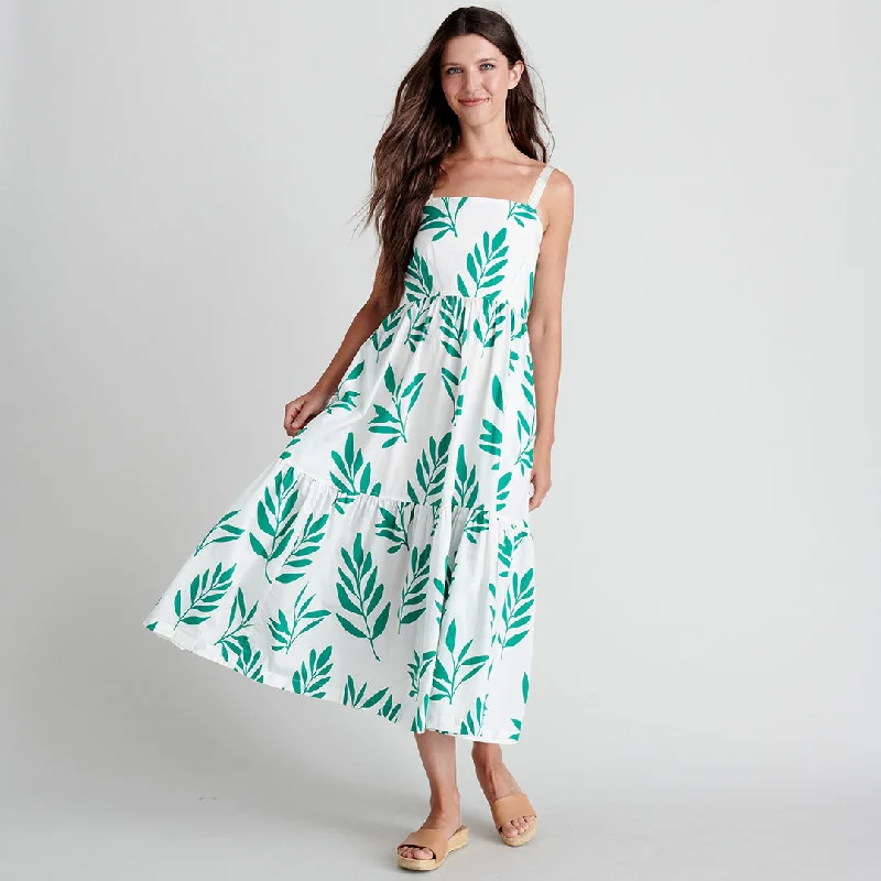 Womens Sierra Dress - Jungle Leaf Tunics Luxurious high-end