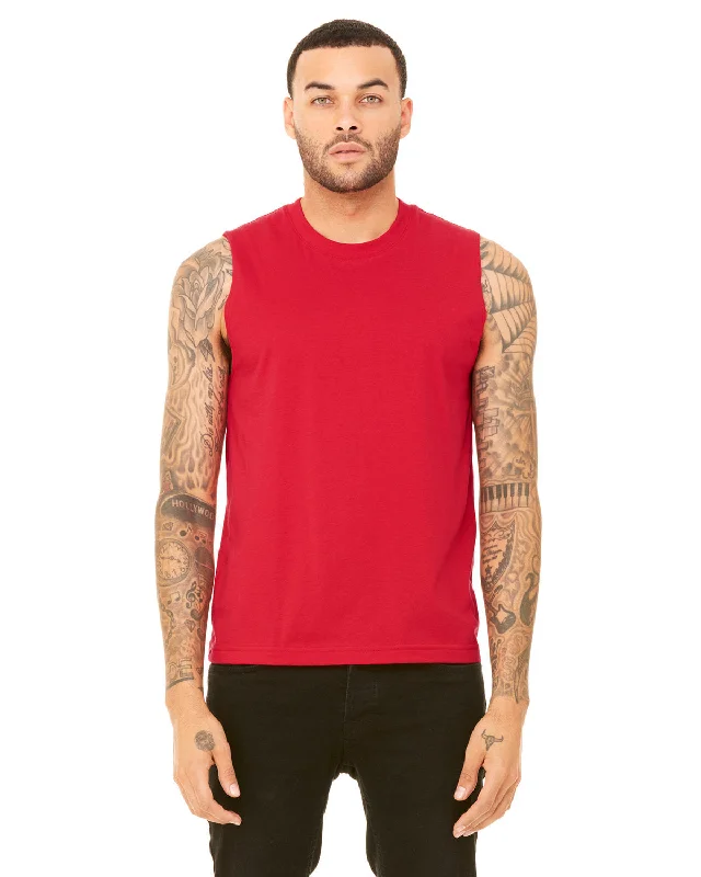 Bella + Canvas 3483 Unisex Jersey Muscle Tank slim fit tank