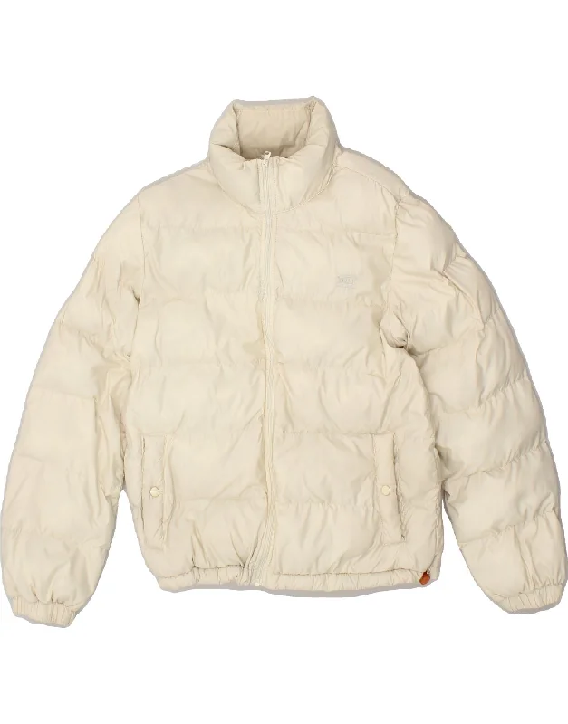 LEVI'S Womens Padded Jacket UK 6 XS Off White Polyester Chenille Jacket Brocade Jacket Lace Jacket LEVI'S Womens Padded Jacket UK 6 XS Off White Polyester Chenille Jacket Brocade Jacket Lace Jacket