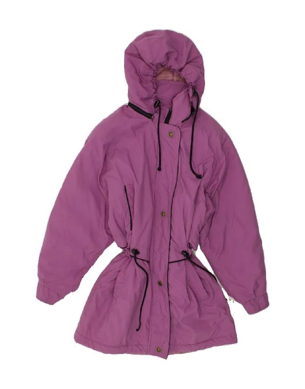 COLLECTION Womens Hooded Rain Jacket UK 12 Medium Purple Anorak Shell Jacket Lightweight Jacket COLLECTION Womens Hooded Rain Jacket UK 12 Medium Purple Anorak Shell Jacket Lightweight Jacket