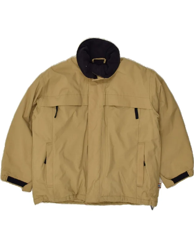 SLAM Womens Loose Fit Padded Jacket US 4 Small Beige Nylon Toggled Jacket Drawstring Jacket Belted Jacket SLAM Womens Loose Fit Padded Jacket US 4 Small Beige Nylon Toggled Jacket Drawstring Jacket Belted Jacket