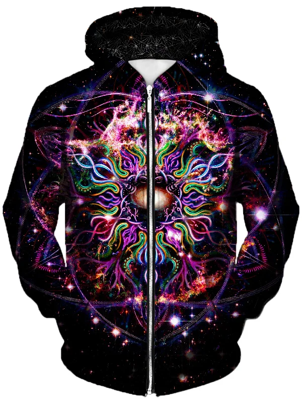 Nebudala Unisex Zip-Up Hoodie Hoodie Sweatshirt Pullover