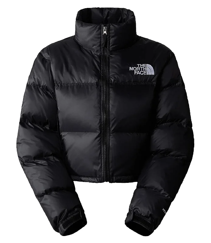 Women's Nuptse Short Jacket Collared Jacket Crew Neck Jacket Turtle Neck Jacket