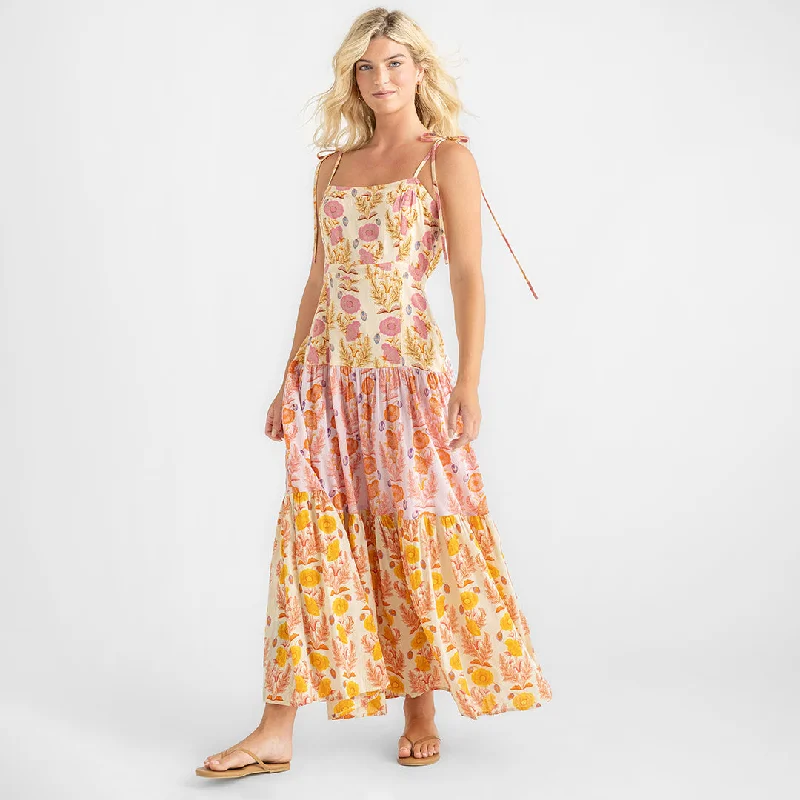 Womens Marilyn Dress - Gilded Floral Mix Tunics Corduroy durable