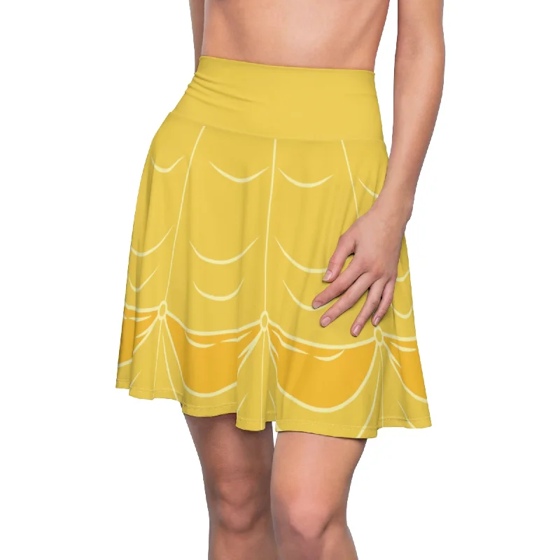 Belle Yellow Ball Gown Skirt, Beauty and the Beast Costume chiffon skirt delicate