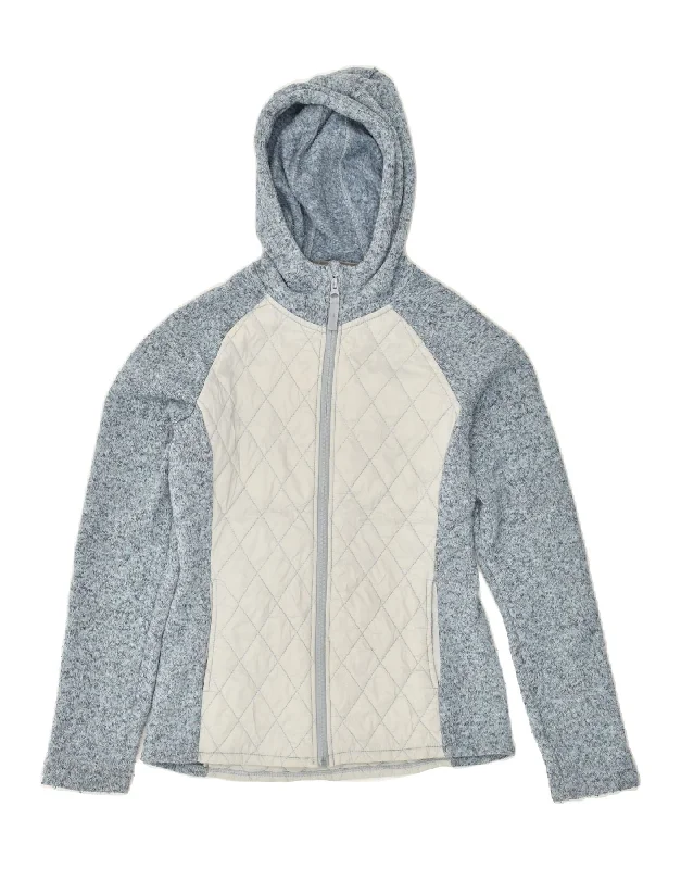MOUNTAIN WAREHOUSE Womens Hooded Windbreaker Jacket UK 10 Small Blue Rayon Fabric Velvet Fabric Corduroy Fabric MOUNTAIN WAREHOUSE Womens Hooded Windbreaker Jacket UK 10 Small Blue Rayon Fabric Velvet Fabric Corduroy Fabric