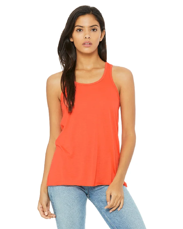 Racerback Tank Top - Coral modal blend tank