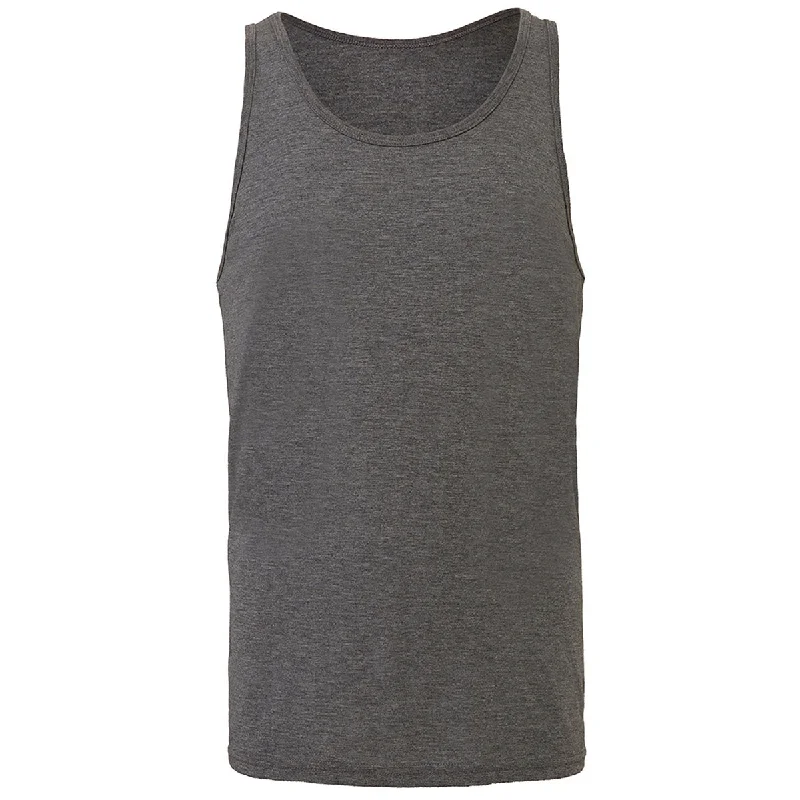 Bella + Canvas Unisex Deep Heather CVC Tank cozy tank top