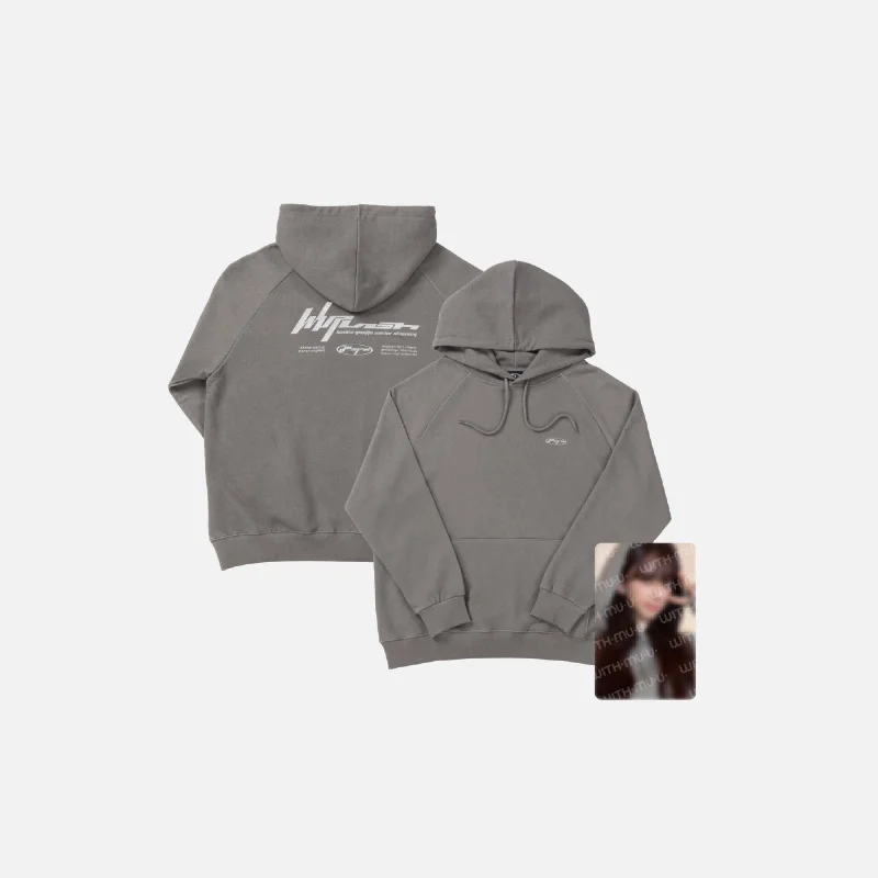 AESPA 2024 5TH MINI ALBUM [WHIPLASH] OFFICIAL MD - 09. HOODIE SET (PRE-ORDER) Hoodie with Hem Raw Edge Edgy Unfinished