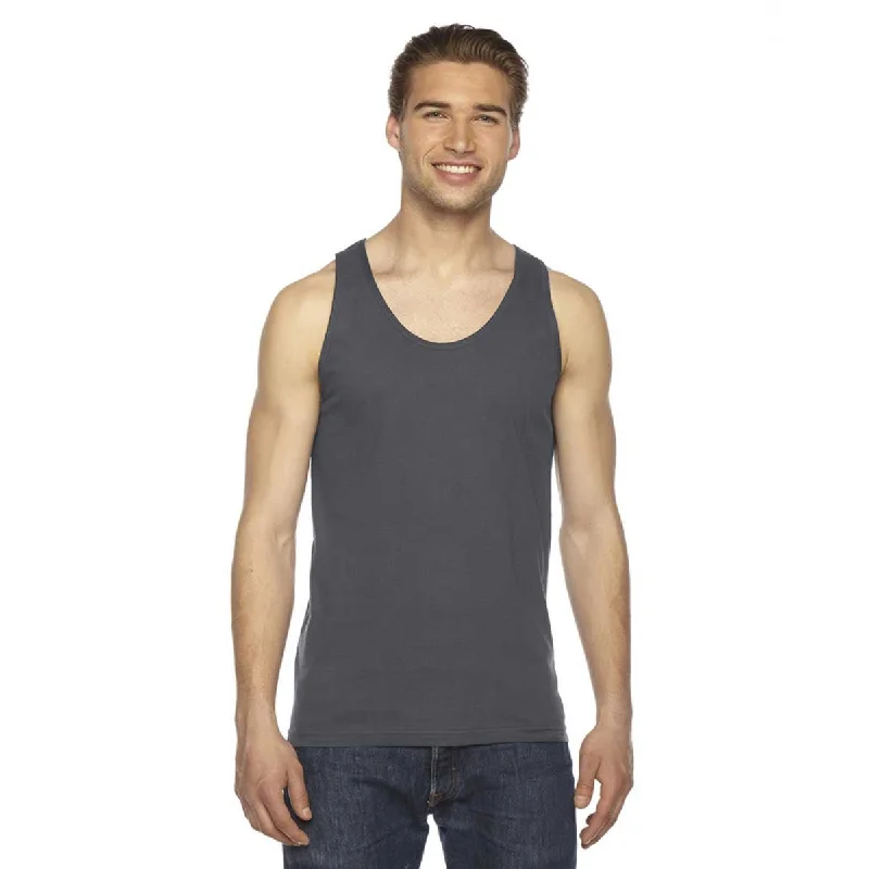American Apparel Unisex Asphalt Fine Jersey Tank sexy tank top