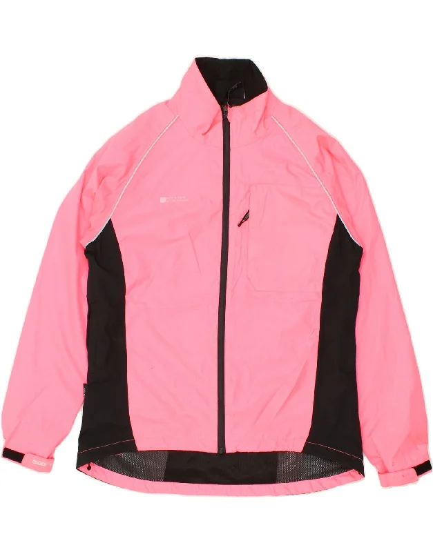 MOUNTAIN WAREHOUSE Womens Windbreaker Jacket UK 16 Large Pink Colourblock Appliqued Jacket Beaded Jacket Sequined Jacket MOUNTAIN WAREHOUSE Womens Windbreaker Jacket UK 16 Large Pink Colourblock Appliqued Jacket Beaded Jacket Sequined Jacket