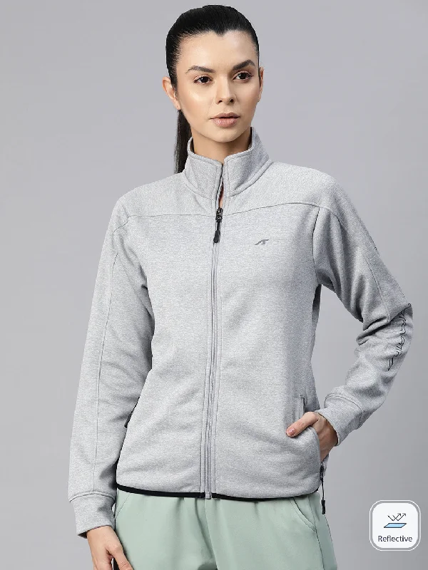 Alcis Women Typography Printed Sporty Jacket Tailored Jacket Straight Jacket A-Line Jacket Alcis Women Typography Printed Sporty Jacket Tailored Jacket Straight Jacket A-Line Jacket