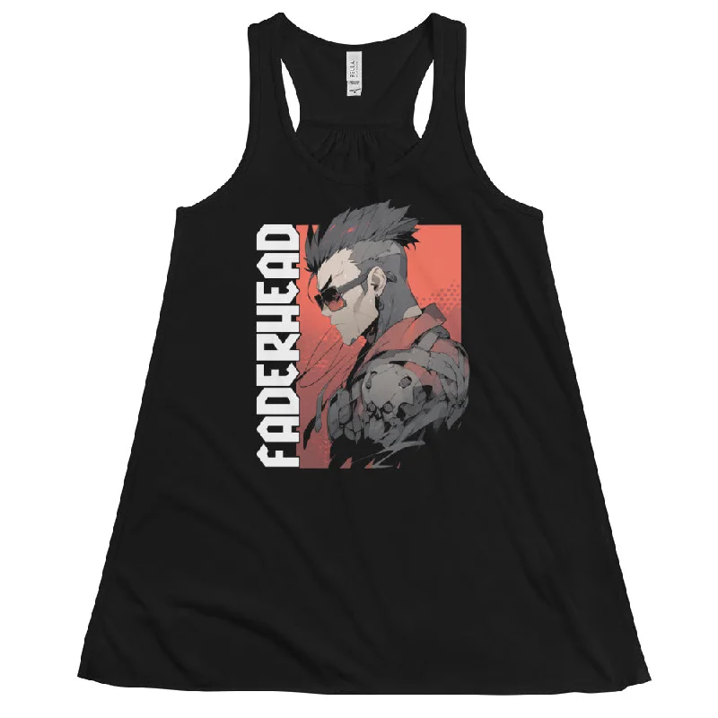 THE ASCENDER HERO Flowy Racerback Tank Top Women sequin tank top