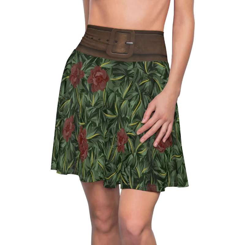 Gabbie Skirt, Haunted Mansion 2023 Film Costume spandex blend skirt