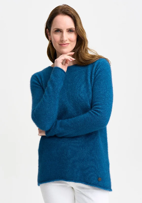 Essential Sweater Houndstooth Herringbone Solid