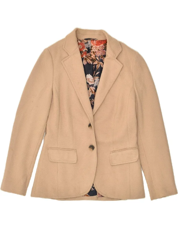 LAURA ASHLEY Womens 2 Button Blazer Jacket UK 12 Medium Brown Acrylic Denim Jacket Leather Jacket Suede Jacket LAURA ASHLEY Womens 2 Button Blazer Jacket UK 12 Medium Brown Acrylic Denim Jacket Leather Jacket Suede Jacket