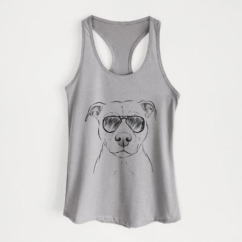 Khaleesi the Pitbull - Women's Racerback Tanktop essential tank top