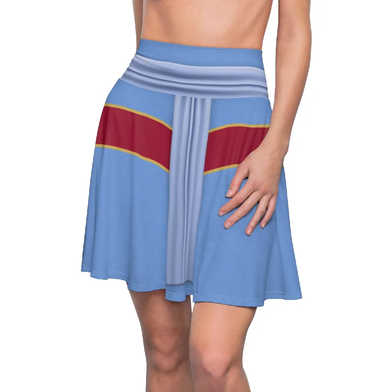 Kida Skirt, Atlantis the Lost Empire Cosplay Costume linen skirt breathable