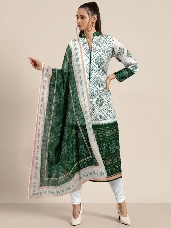 Multi Poly Rayon Designer Readymade Trendy Pant Suit With Embroidery Work Comfy Zip-Up Pants