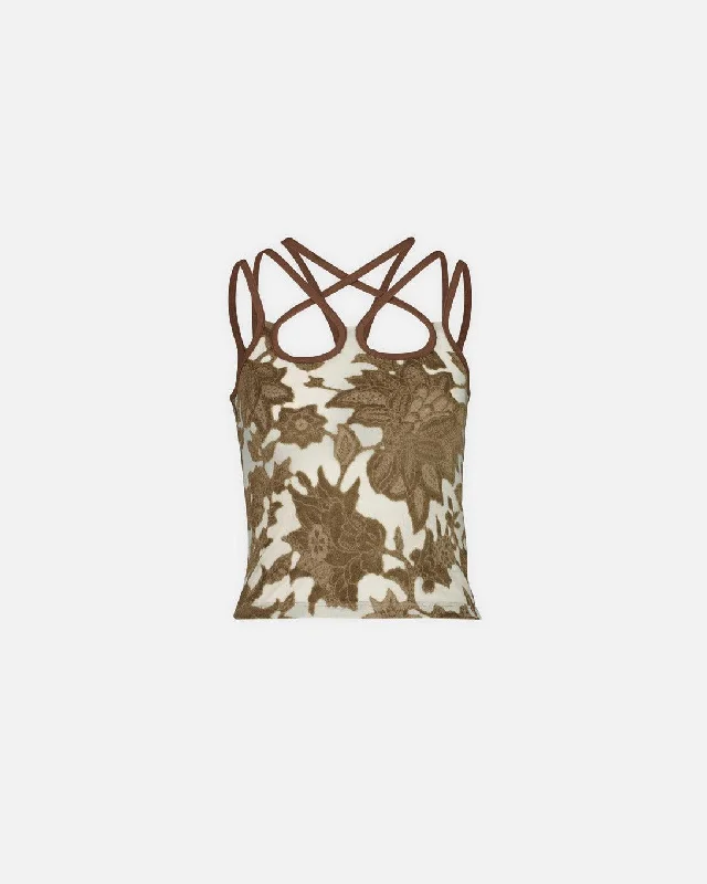 Strappy Tank cutout tank top