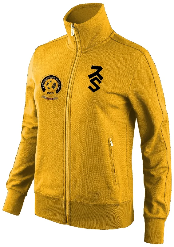 WC Limited Edition Women's Track Jacket [Yellow] Jersey Jacket Tulle Jacket Batik Jacket