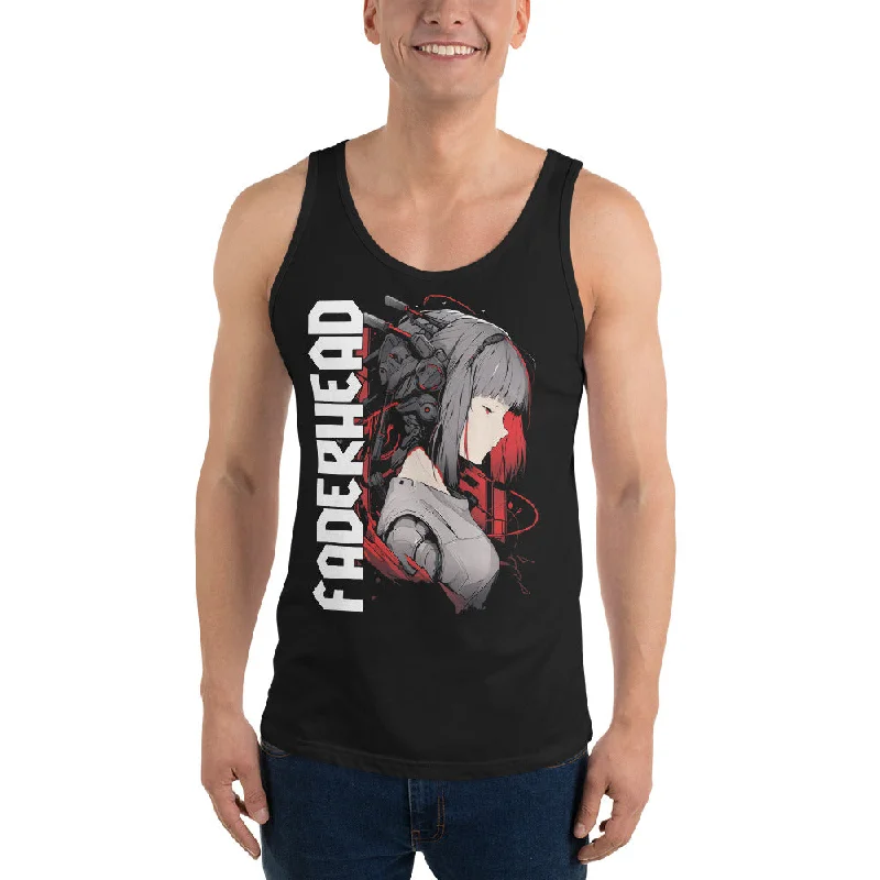 THE ASCENDER SILENCE Tank Top Men pastel tank top