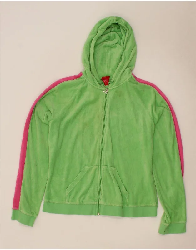 MOSSIMO Womens Zip Hoodie Sweater UK 20 2XL Green Colourblock Cotton Long Sweater Short Sweater Cropped Sweater MOSSIMO Womens Zip Hoodie Sweater UK 20 2XL Green Colourblock Cotton Long Sweater Short Sweater Cropped Sweater