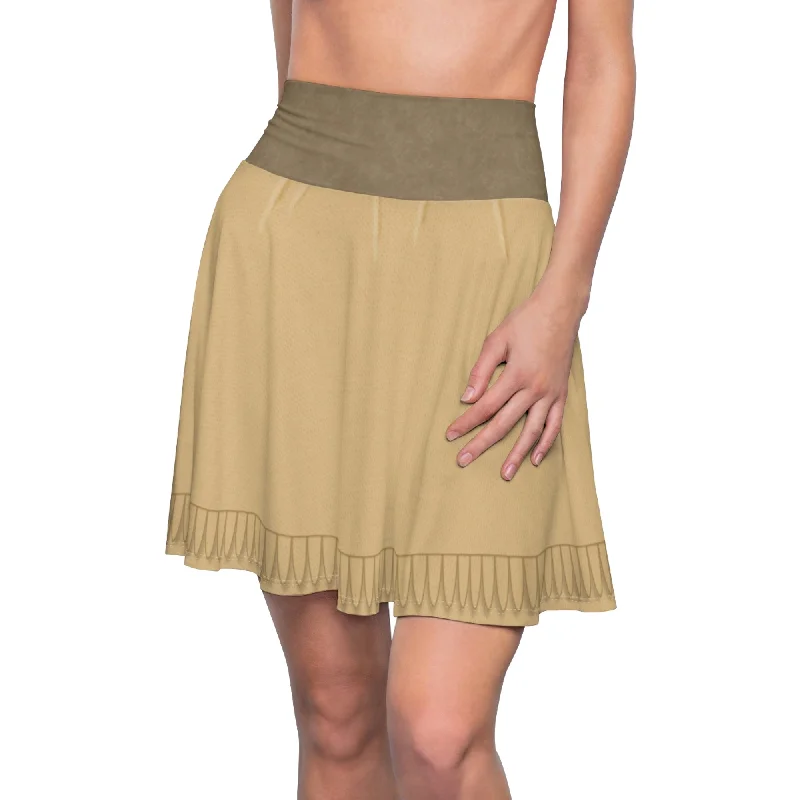 Tiger Lily Skirt, Peter Pan Costume velvet skirt glossy