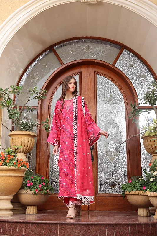 3PC EMBROIDERED LAWN DRESS WITH EMBROIDERED CHIFFON DUPATTA-AZURE-FT329 Tunics Sophisticated sleek 3PC EMBROIDERED LAWN DRESS WITH EMBROIDERED CHIFFON DUPATTA-AZURE-FT329 Tunics Sophisticated sleek