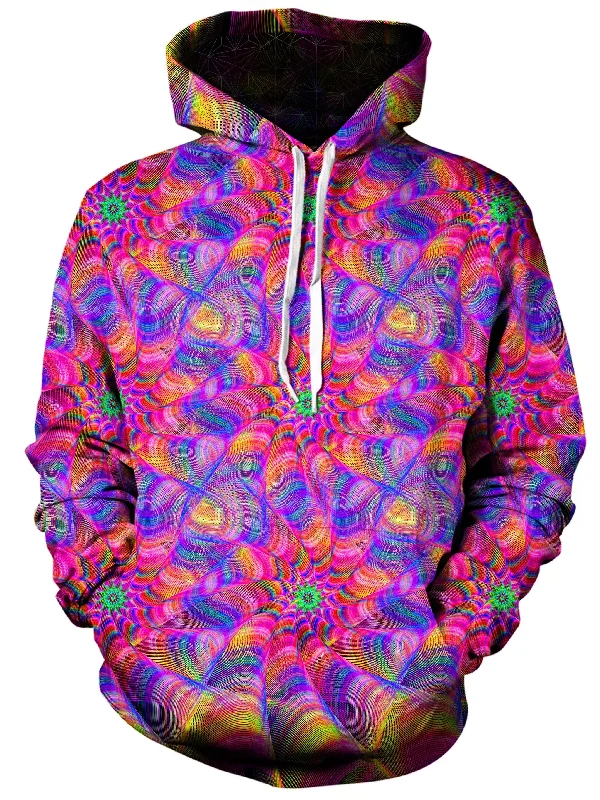 Mind Blown Unisex Hoodie Hoodie with Snap Buttons Easy Quick