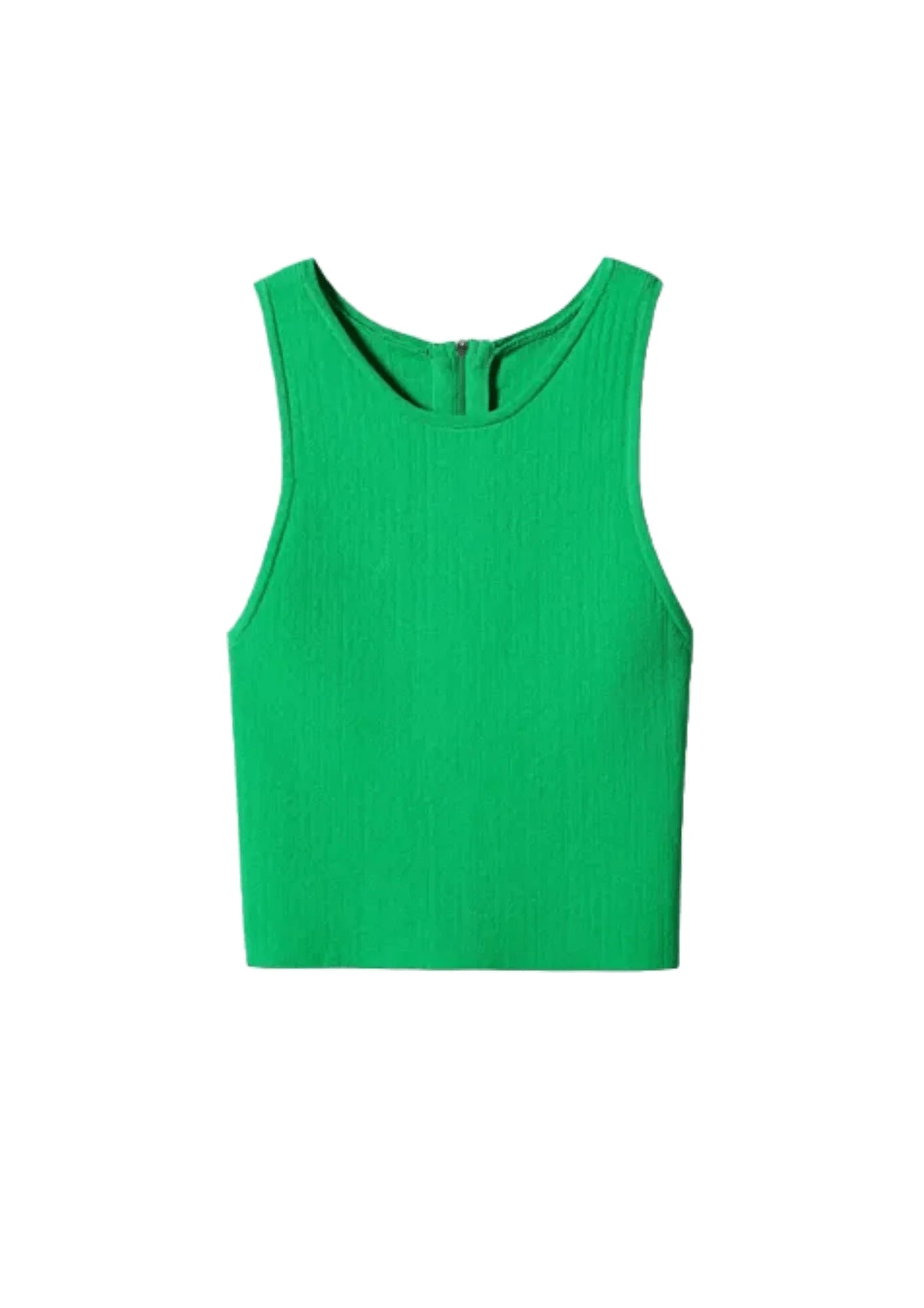 GREEN TANK TOP fashionable tank top